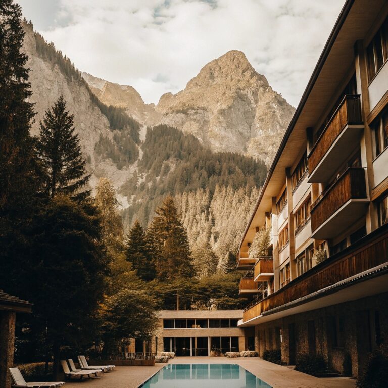 hotel z basenem w górach